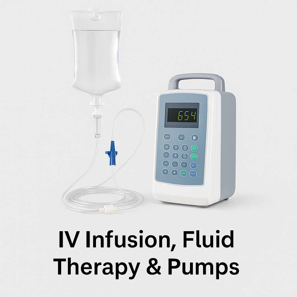 IV Infusion, Fluid Therapy & Pumps