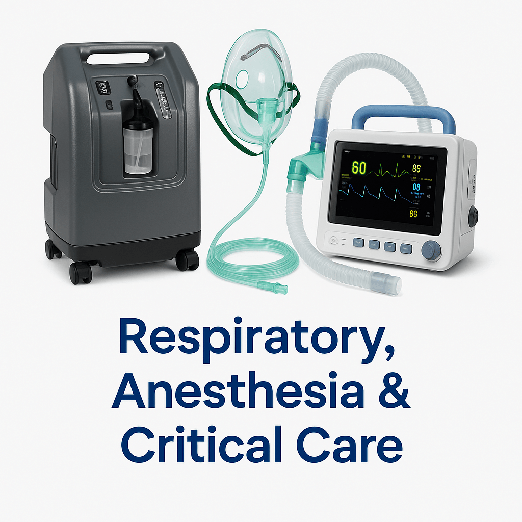 Respiratory, Anesthesia & Critical Care