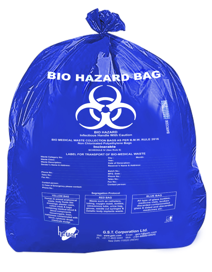 Biohazard Bags & Waste Collection Kits