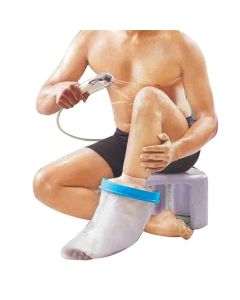 Dyna Cast Protector, Adult Foot & Ankle, For Shower and Bath, Reusable