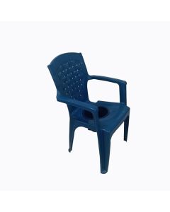 KW 453 PVC Commode Chair