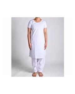 Girija Healthcare and Surgicals Female Plain White Salwar Uniform, For Hospitals