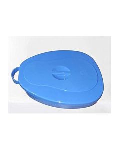 Bed pan with Lid for adults, Fiber