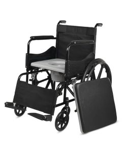 GHS LM-02 Foldable Commode Wheelchair