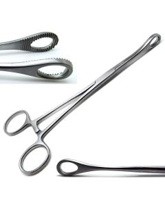 Stainless Steel Sponge Holding Forceps