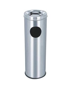 Stainless Steel Ashtray Bin, For Office