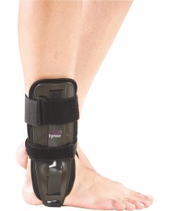 TYNOR Ankle Splint, Black, Universal Size, 1 Unit