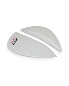 TYNOR Arch Support Semi Pro, White, Pack of 2