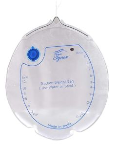 Tynor Traction Weight Bag, White, Universal Size, 1 Unit