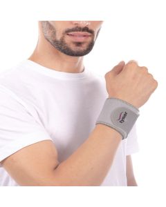 TYNOR Wrist Wrap (NEOPRENE),Grey, Pack of 1