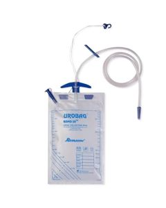 Romsons ROMO 30 Urine Collection Disposable Bags, With Ziplock, Pack of 5