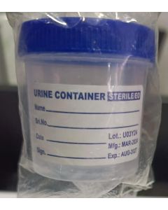 Urine Sample Collector Container 50ml, Pack of 10