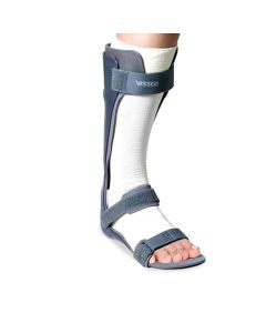 Vissco Foot Drop Support with Foam Padding, Left (Grey)