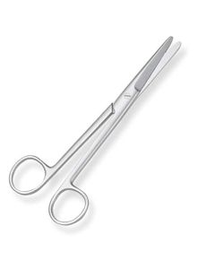 Mayo Scissor Straight stainless steel
