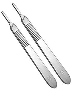 BP handle Stainless Steel no. 3 and 4 set of 2 pieces