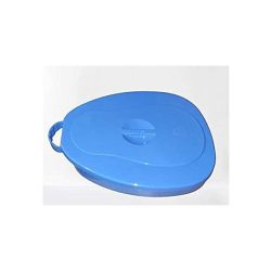 Bed pan with Lid for adults, Fiber