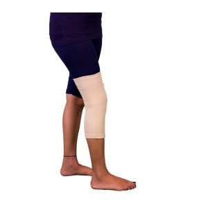 4-Way Stretch Knee Cap Beige for Pain Relief (Pair)
