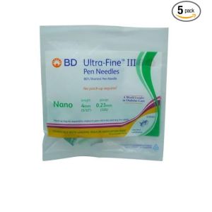 Ultra-Fine Pen Needles 4MM 32G, 5 Count