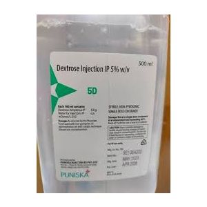 Dextrose Injection IP 5% W/V 500ml