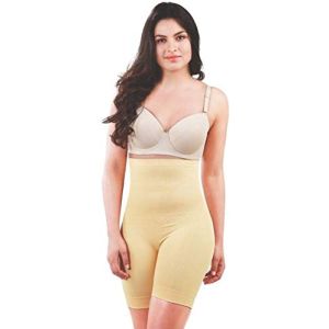 Dyna B Slim Beige Soft Sleek Under Clothing Body Shapewear Shaping Shorts