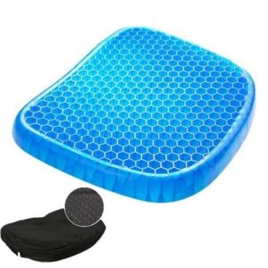 Egg Seater - Gel Seat Cushion, Breathable Gel Cushion Chair Pads with Non-Slip Cover