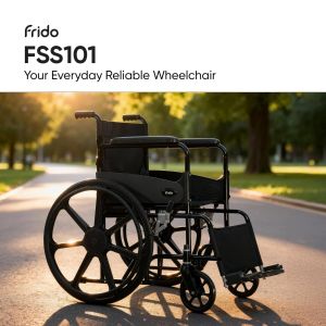 Frido FSS101 Everyday Foldable Wheelchair