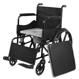 GHS LM-02 Foldable Commode Wheelchair
