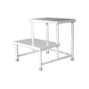 Mednor Mild Steel Double Step Foot Stool