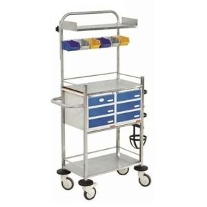 Stainless Steel Crash Cart Trolley