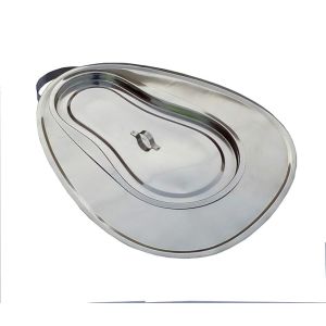 Stainless Steel Bed Pan With Cover