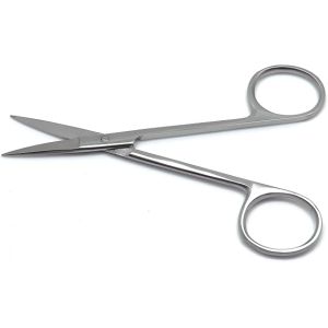 Stainless Steel Iris Scissors 4.5