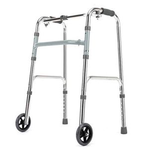 Mednor Easylife Walker with Wheel, Foldable, Height Adjustable