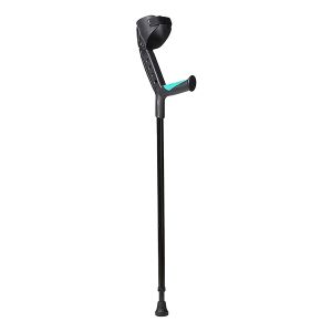 Mednor Tynor Elbow Crutch Adjustable, Black, Universal Size, 1 Unit