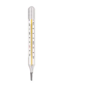 Clinical Oval Mercury Thermometer