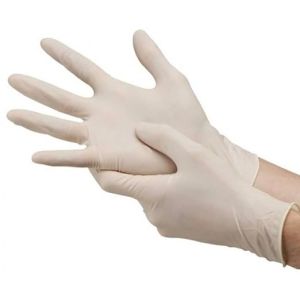 Sterile Powder Free Latex Surgical Gloves, Pack of Pair
