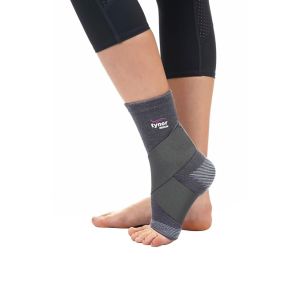TYNOR Ankle Binder, Grey, 1 Unit