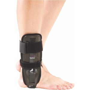 TYNOR Ankle Splint, Black, Universal Size, 1 Unit