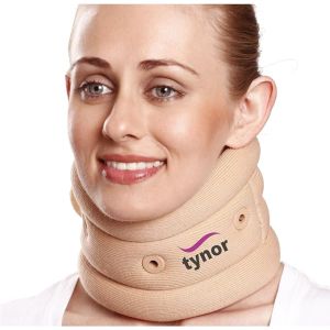 TYNOR Cervical Collar Soft with Support, Beige, 1 Unit