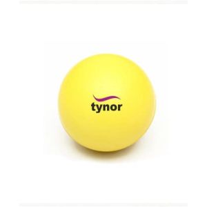 TYNOR Exercising Ball Pu, Yellow, Ortho, Pack of 1