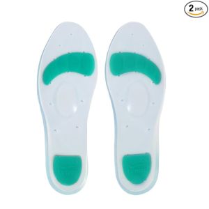 Tynor Insole Full Silicone, White, Pack of Pair