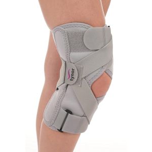 Tynor OA Knee Support (Neo), Grey, Right, 1 Unit