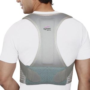TYNOR Posture Corrector, Grey, 1 Unit
