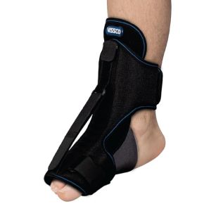 Vissco Foot Raiser with Detachable Splints - Left/Right Feet (Black)