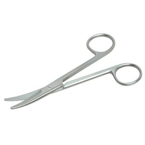 Mayo Scissor Curved stainless steel
