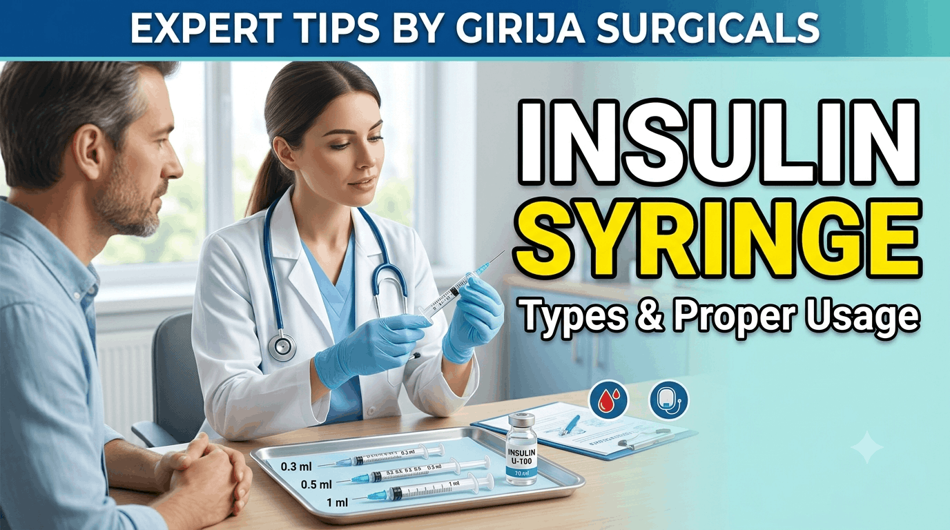 Insulin Syringe: Types and Proper Usage