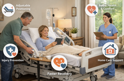How Hospital Beds Help in Faster Home Recovery
