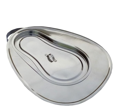 Stainless Steel Bed Pan With Cover –