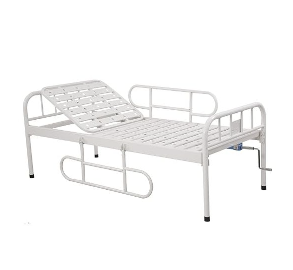 Manual Adjustable Hospital Bed – Durable, Comfortable & Easy to Use